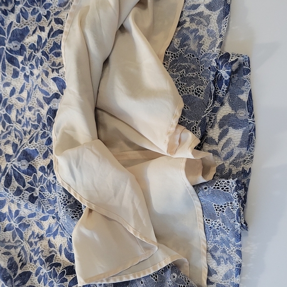 Tommy Hilfiger blue lace flare dress size 8 - Picture 7 of 10